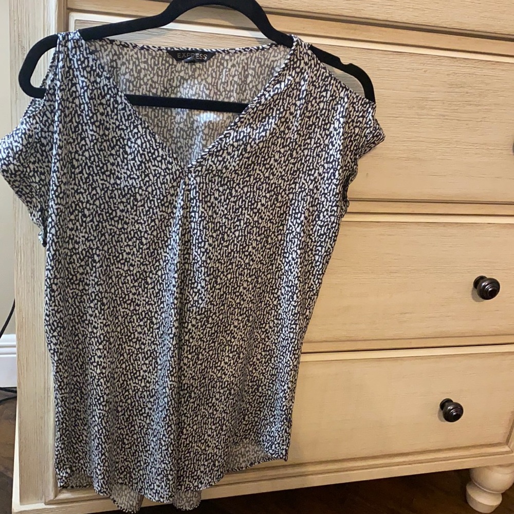 Silk top blouse